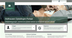 Desktop Screenshot of aanmelden.holthausen.nl