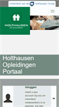 Mobile Screenshot of aanmelden.holthausen.nl